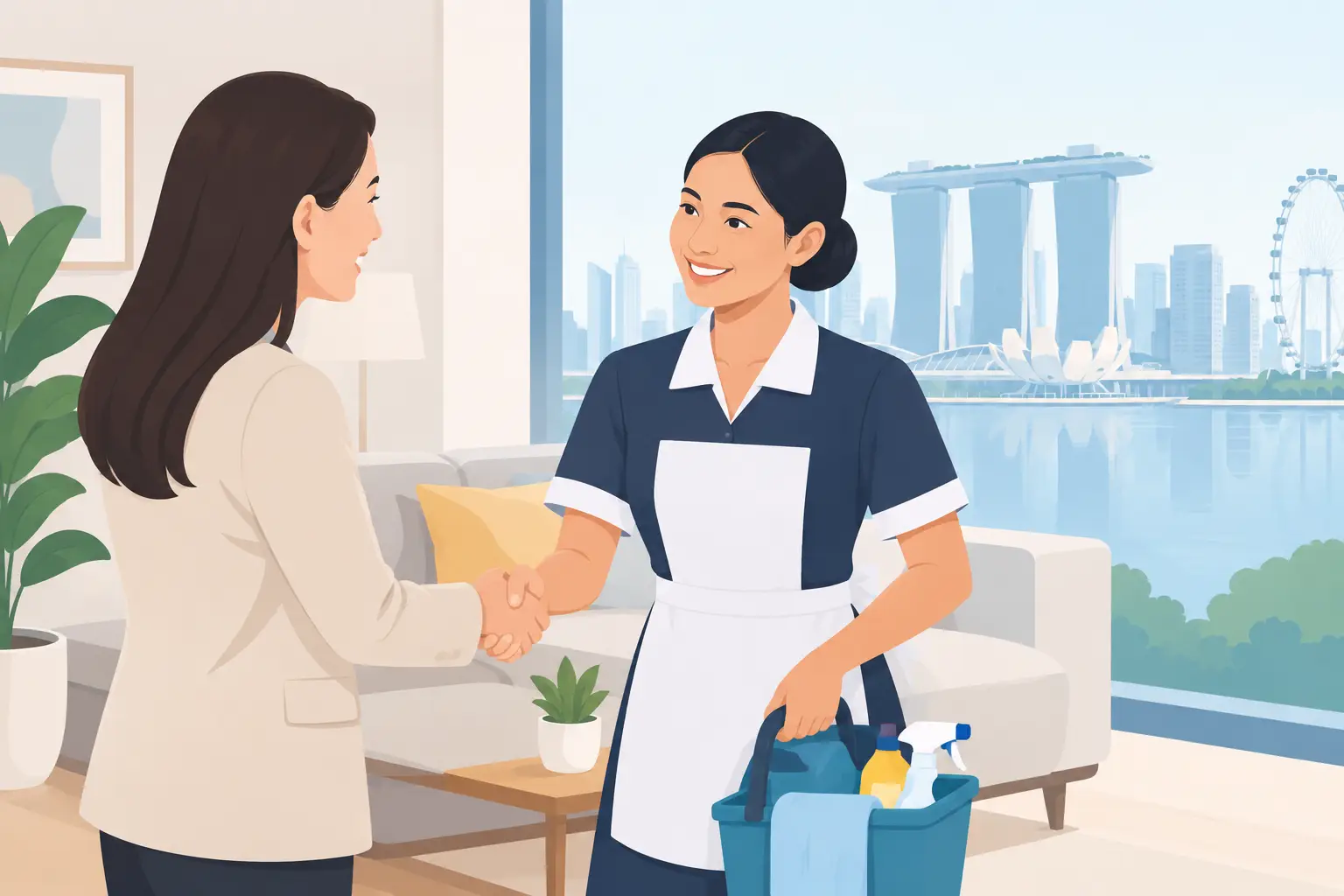How to Hire an Indonesian Maid in Singapore